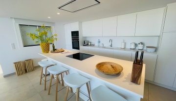 Resa Estates Ibiza for sale koop penthouse Cala Vadella Kitchen 1.jpeg